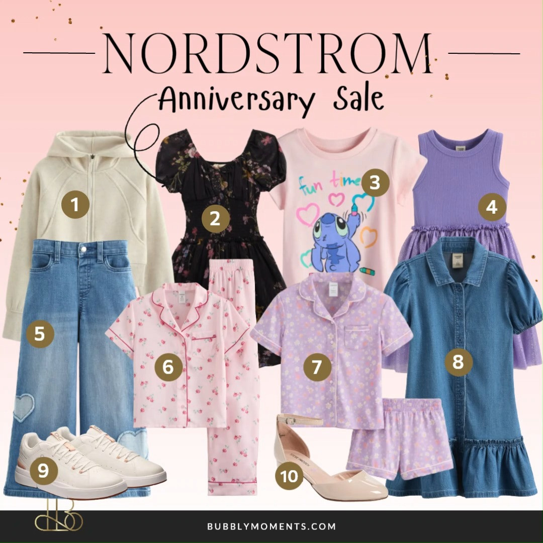 🛍️✨ The Nordstrom Anniversary Sale has amazing finds for kids! ✨🛍️

From adorable outfits and comfy shoes to everyday essentials and must-have accessories, now is the perfect time to stock up on your little one's favorites 💕 Whether you're shopping for everyday wear, special occasions, or growing wardrobes, these deals are too good to miss! 👧🧒

The best kids' finds go fast, so be sure to check the comments for the links before your favorites sell out! 🏃‍♀️💨

#NordstromSale #NordstromAnniversarySale #NordstromKids #KidsFashion #KidsStyle #KidsShoes #BackToSchool #Parenting #MomFinds #KidsEssentials #FashionFinds #SaleAlert #ShoppingDeals #LTKKids #LTKFinds #MustHaveFinds #BestSellers #LimitedTimeDeals #EverydayStyle #ShopTheSale #DealHunter #CuteKidsStyle #GrowingKids #FamilyFavorites #NordstromFinds 

 