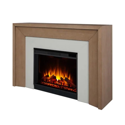 Brooks 64" Grand Electric Fireplace by Real Flame | Wayfair North America