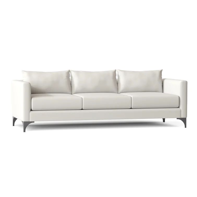 Vess 87" Square Arm Sofa with Reversible Cushions | Wayfair Professional