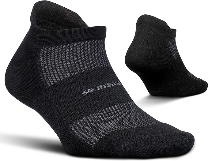 Feetures High Performance Max Cushion Ankle Sock - No Show Socks for Women & Men with Heel Tab - ... | Amazon (US)