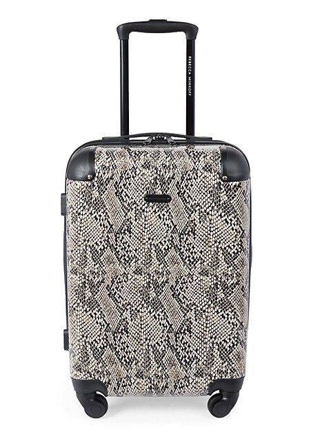 Pippa 20-Inch Snakeskin-Print Suitcase | Saks Fifth Avenue OFF 5TH