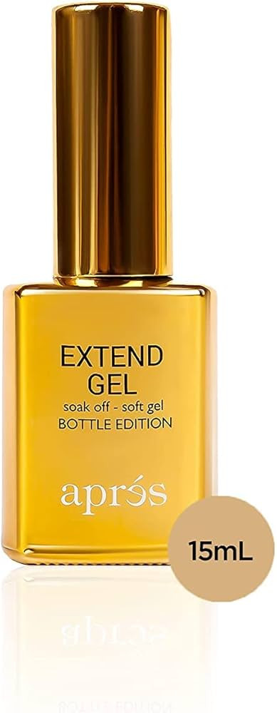 Aprés Extend Gel Gold Bottle Edition - Gel-X Tips Adhesive (15 ml) | Amazon (US)