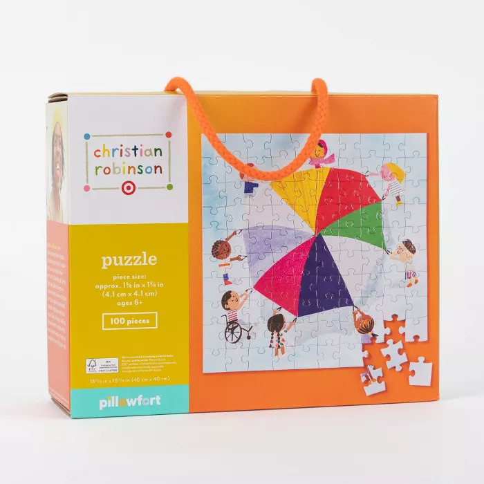 100pc Parachute Jigsaw Puzzle - Christian Robinson x Target | Target