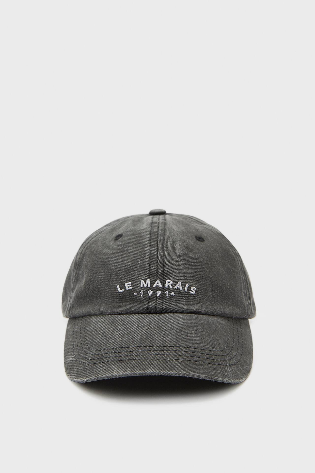 Faded Le Marais cap | PULL and BEAR UK