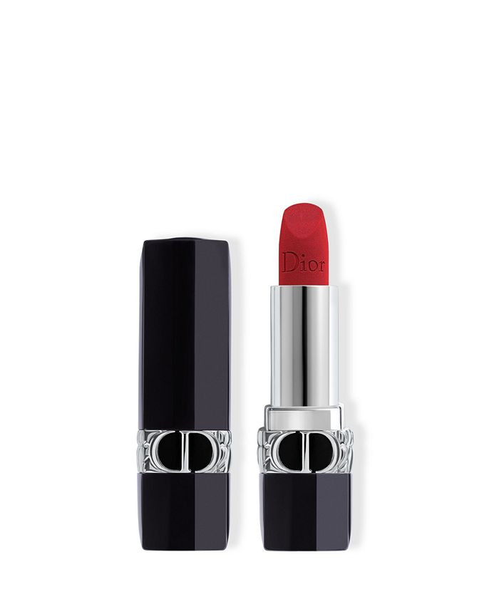 DIOR Rouge Dior Velvet Lipstick & Reviews - Makeup - Beauty - Macy's | Macys (US)