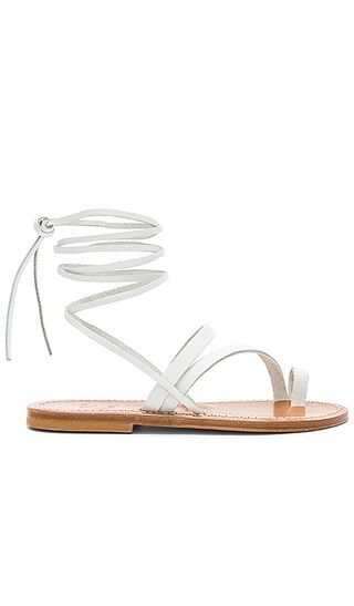 K Jacques Ellada Sandal in Pul Blanc | Revolve Clothing (Global)