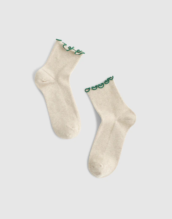 Lettuce-Trim Ankle Socks | Madewell