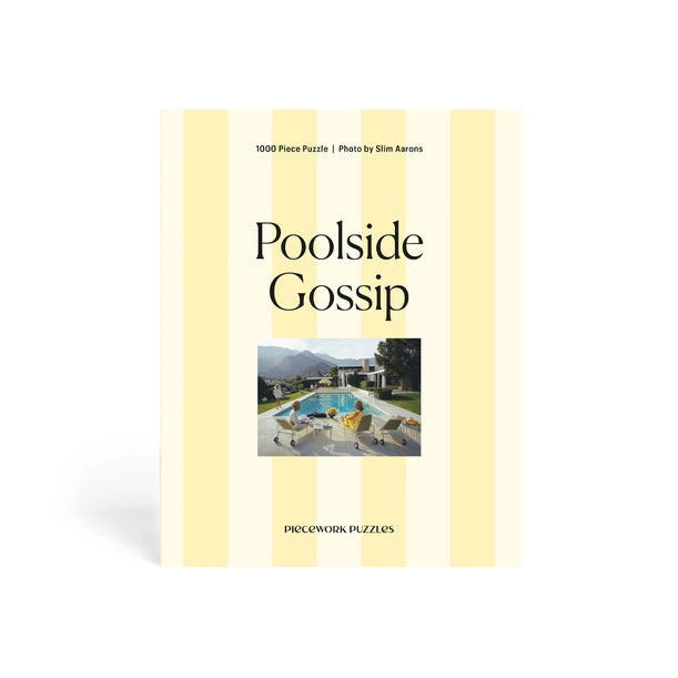 Poolside Gossip 1000 Piece Puzzle by Pieceworks Puzzles | Lila and Hayes