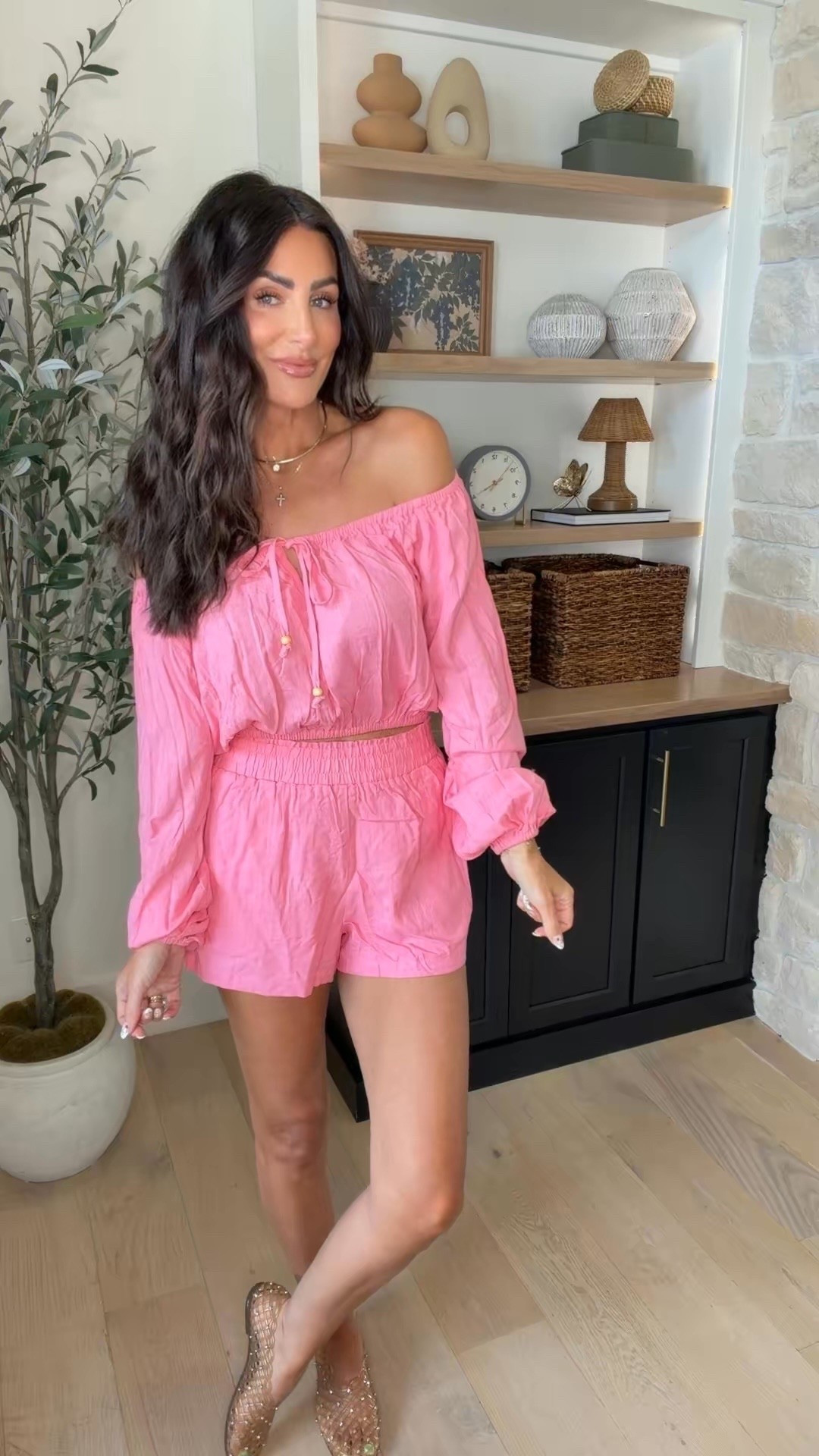 The cutest Vici set. I’m in a small. Code jena35 for 35% off 

#LTKdayinmylife #LTKootd #LTKgrwm