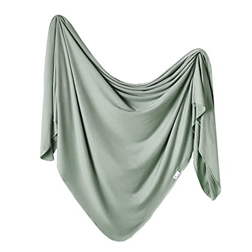 Copper Pearl Large Premium Knit Baby Swaddle Receiving Blanket Briar | Amazon (US)