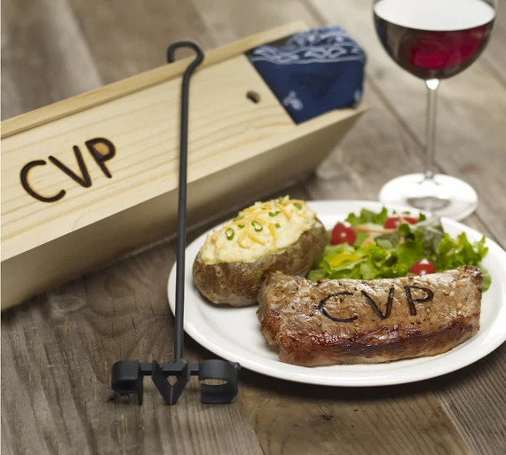 Classic Monogram Branding Iron For Steak Wood and Leather | Etsy | Etsy (US)