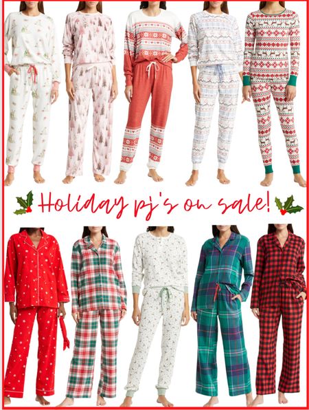 Holiday pjs, Christmas pjs, Christmas pajamas 

#LTKHoliday #LTKGiftGuide #LTKsalealert