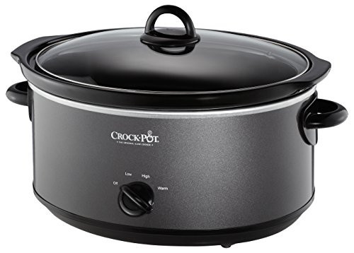 Crockpot SCV700-CH-BR Slow Cooker 7 quarts Charcoal | Amazon (US)