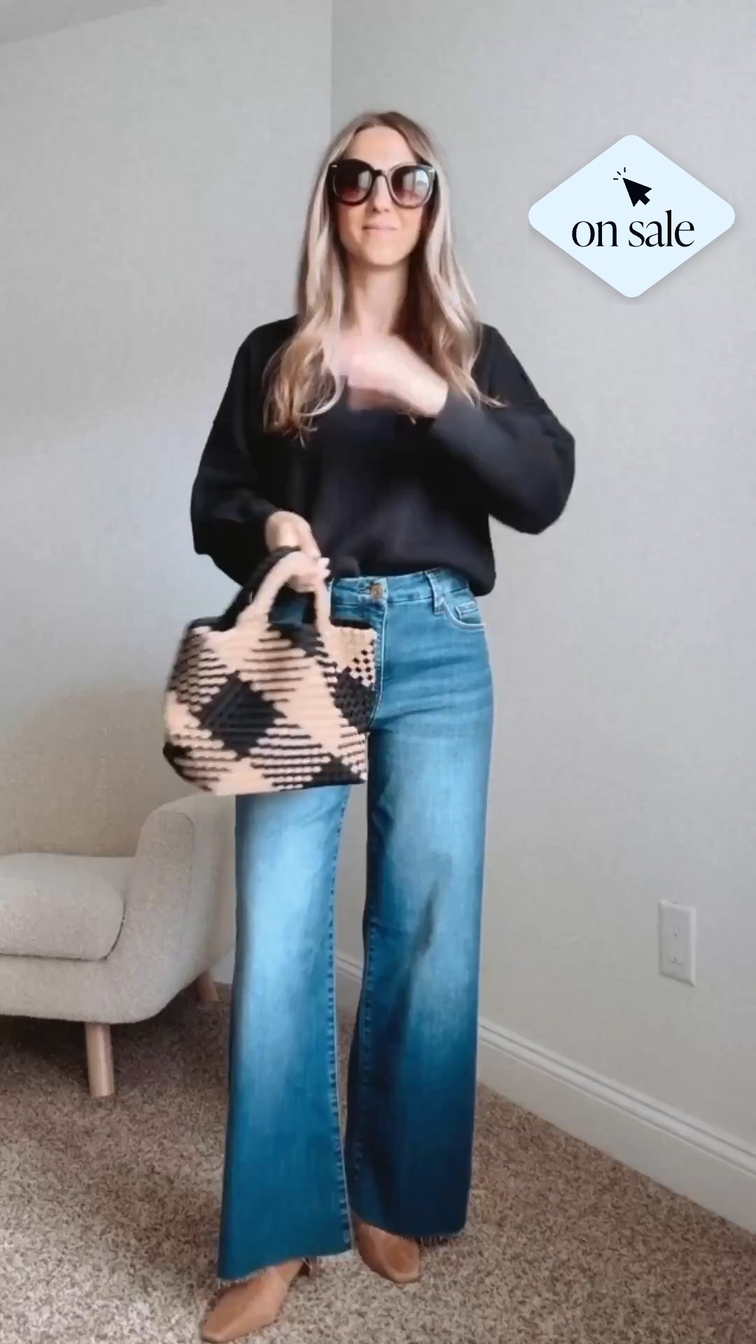 This slouchy v neck is on major sale, just in time for winter date night!

#LTKOver40 #LTKSaleAlert #LTKFindsUnder50