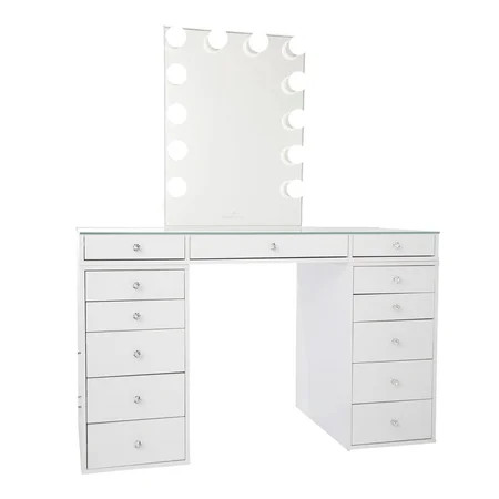 Impressions Vanity SlayStation® Plus 2.0 Tabletop + Vanity Mirror + 5 Drawer Units Bundle | Walmart (US)