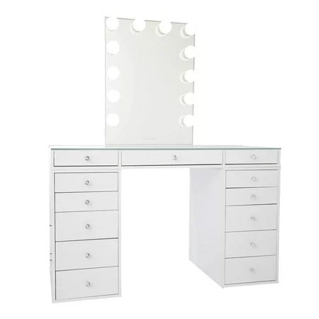 Impressions Vanity SlayStation® Plus 2.0 Tabletop + Vanity Mirror + 5 Drawer Units Bundle | Walmart (US)