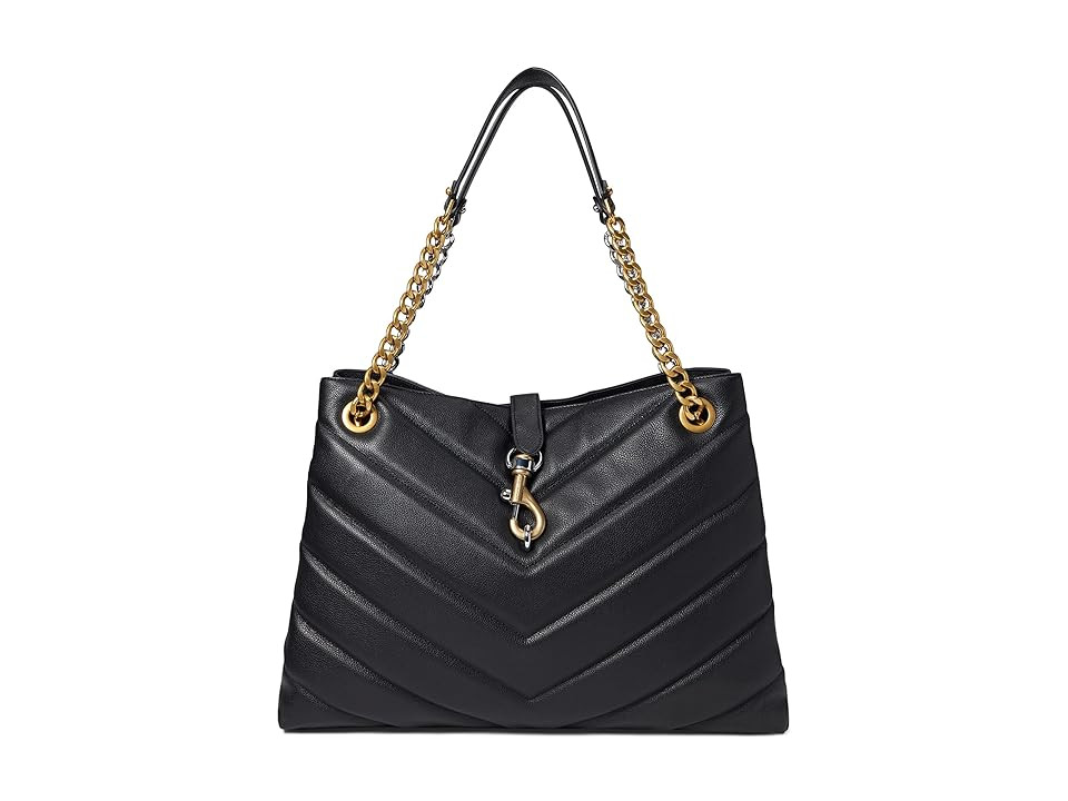 Rebecca Minkoff Edie Maxi Tote (Black 1) Handbags | Zappos