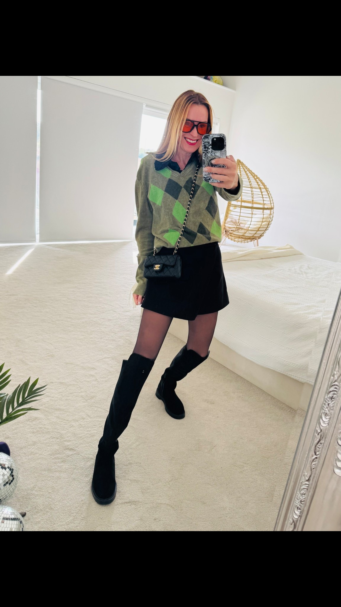 Diamond Jumper -
Argyle Knit micro trend 



#LTKwinter #LTKstyletip