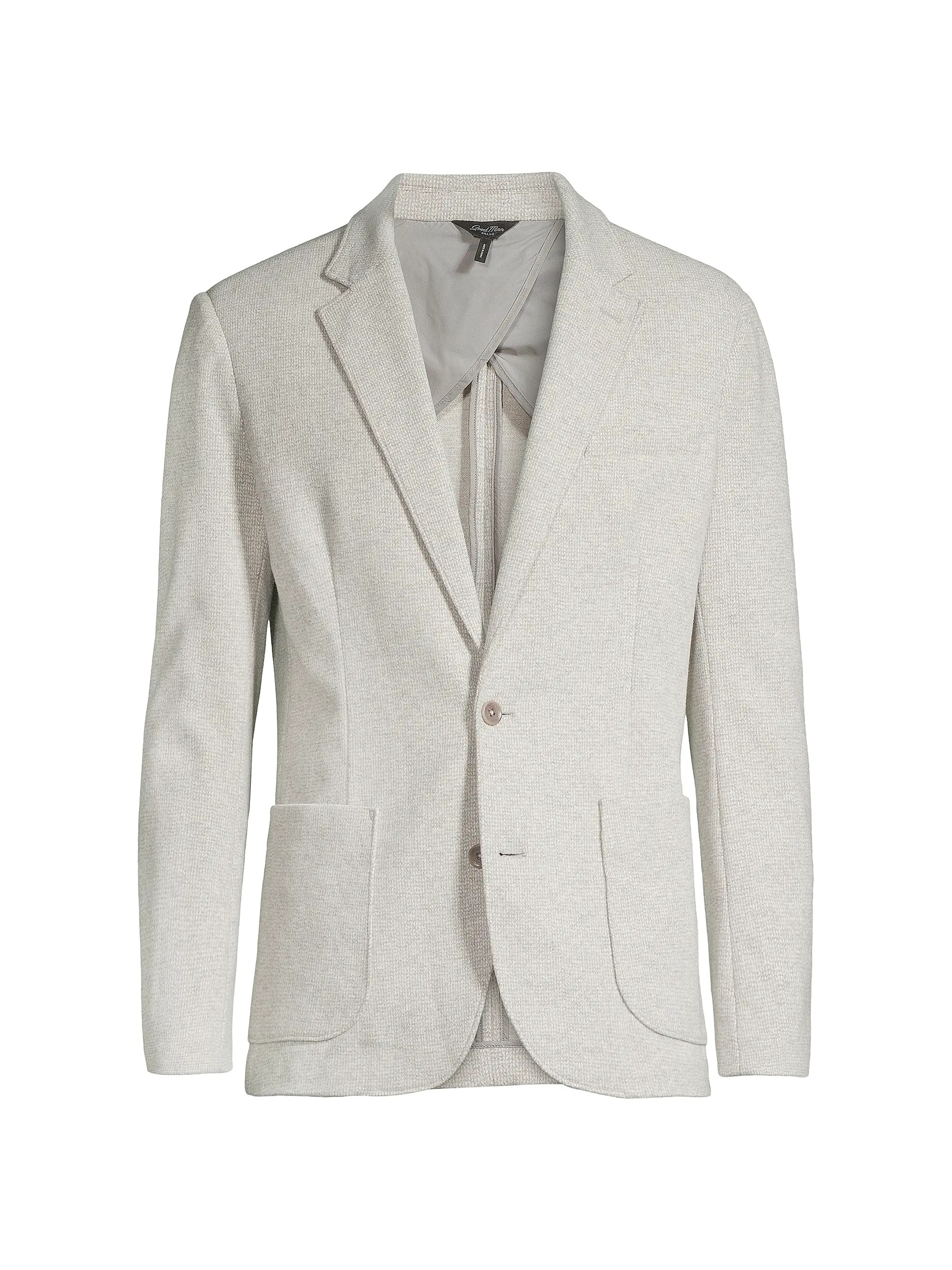 Jacquard-Knit Two-Button Blazer | Saks Fifth Avenue