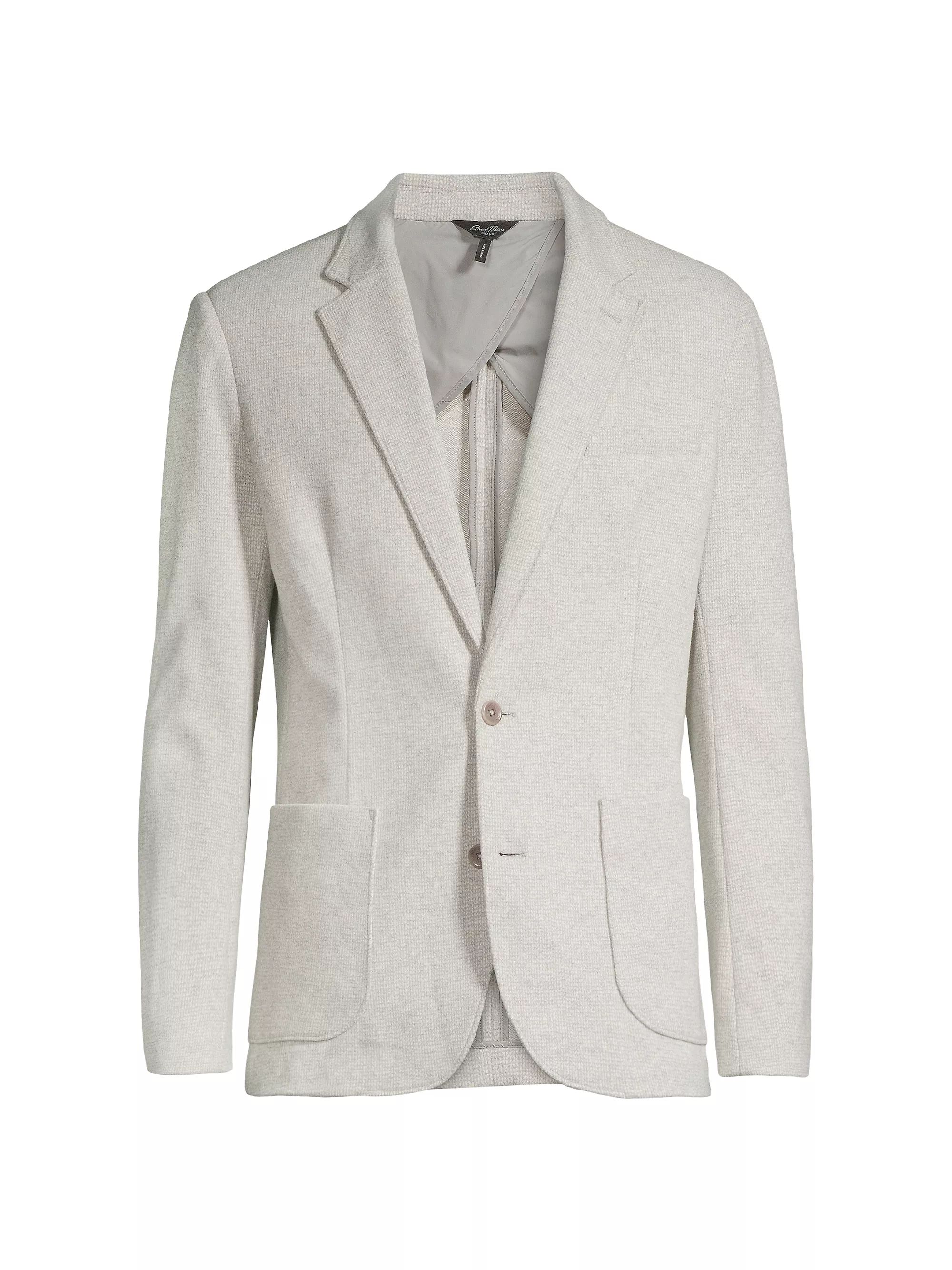 Jacquard-Knit Two-Button Blazer | Saks Fifth Avenue