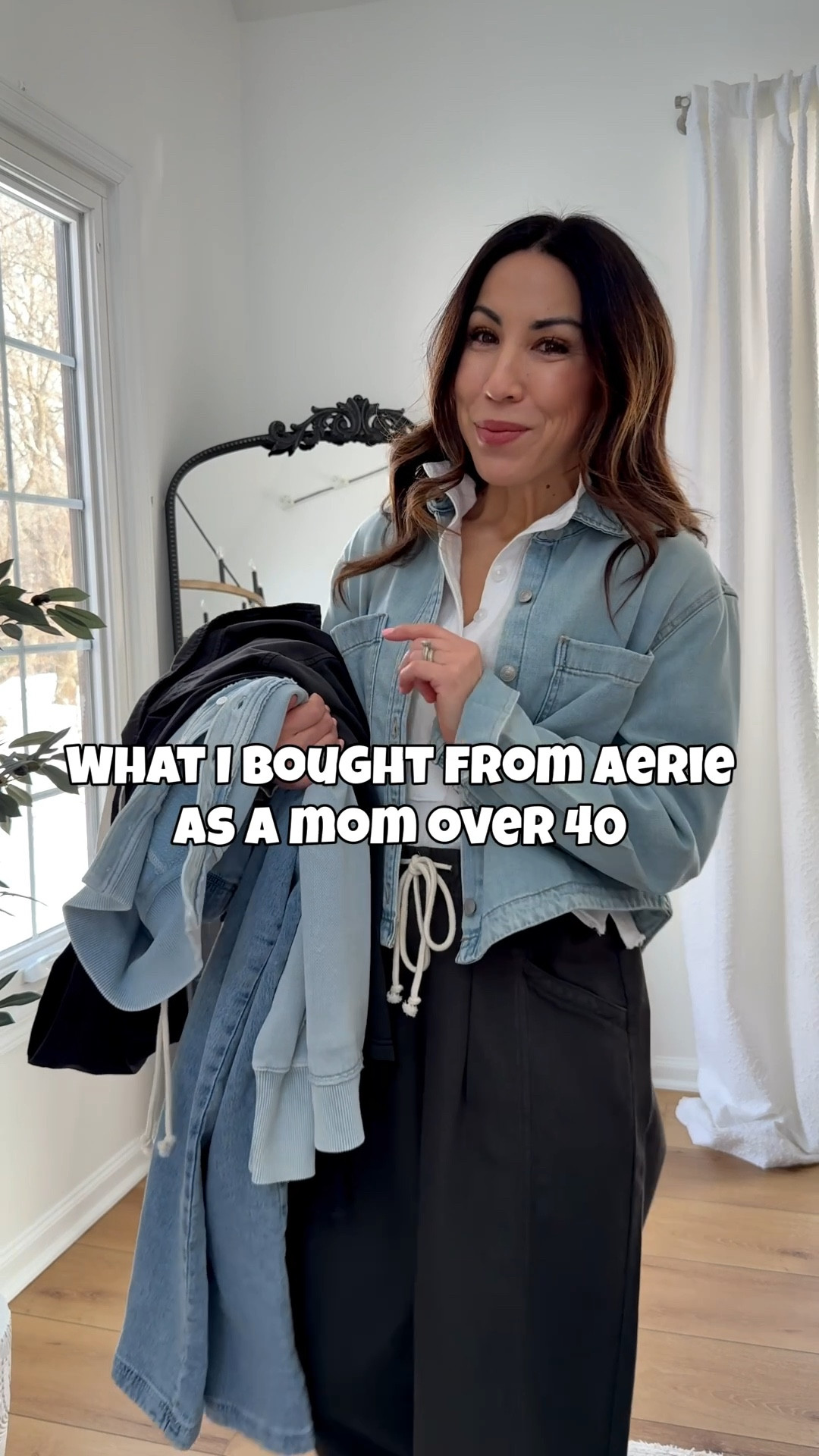 #ad It's been a minute but I finally have a fresh @Aerie haul and this one was so worth the wait. Spring outfits that you can start wearing now and everything is comfy as can be. Pants all come in lengths (hello my fellow petite girls) and mom outfits that will go from errands to weekends. Seriously, this Aerie haul is one of my personal favorites. #AeriePartner #AerieREAL #aerie

Pants small short. Blue sweatshirts, XS. Denim shirt XS. Black hoodie small. White Henley small. Black Henley small. 

Aerie, aerie haul, spring outfits


#LTKOver40 #LTKPetite #LTKSaleAlert