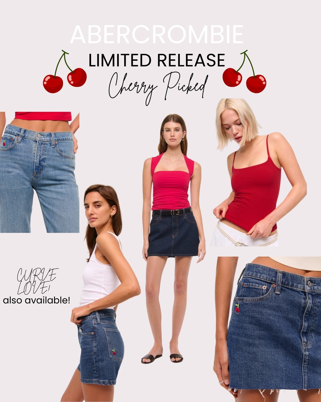 🍒 Cutest drop ever just landed—Abercrombie’s Cherry Picked line is here and she’s not sticking around long 👀

#abercrombie #LTKspring #cherrypicked #girliefinds #LTKstyle