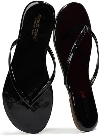 Project Cloud Flip Flops for Women - Memory Foam Flats Summer Sandals for Women - Lightweight Wom... | Amazon (US)