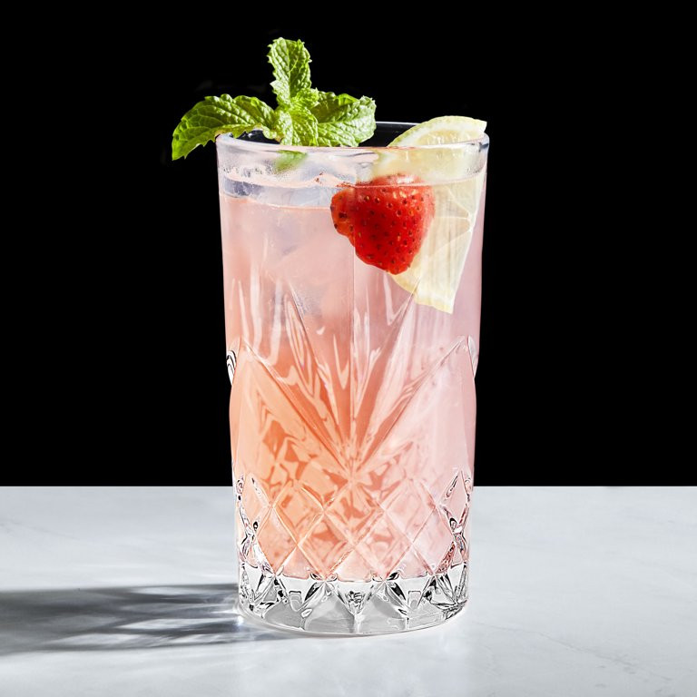 Better Homes & Garden Alistair Highball 11 oz Drinking Glasses, 8 Piece Glassware Set | Walmart (US)