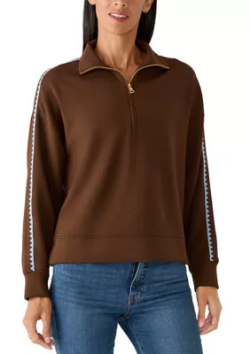 Women's 1/4 Zip Yummy Pullover | Belk
