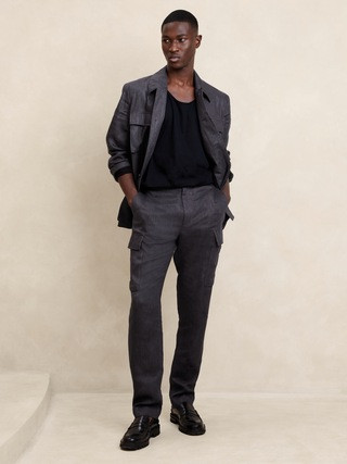 European Linen Tailored Cargo Pant | Banana Republic (US)