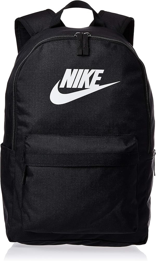 NIKE Heritage Backpack 2.0, Black/Black/White, Misc | Amazon (US)