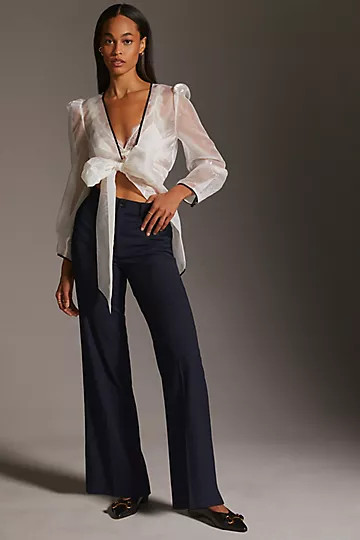 Scotch & Soda High-Rise Wide-Leg Trouser | Anthropologie (US)