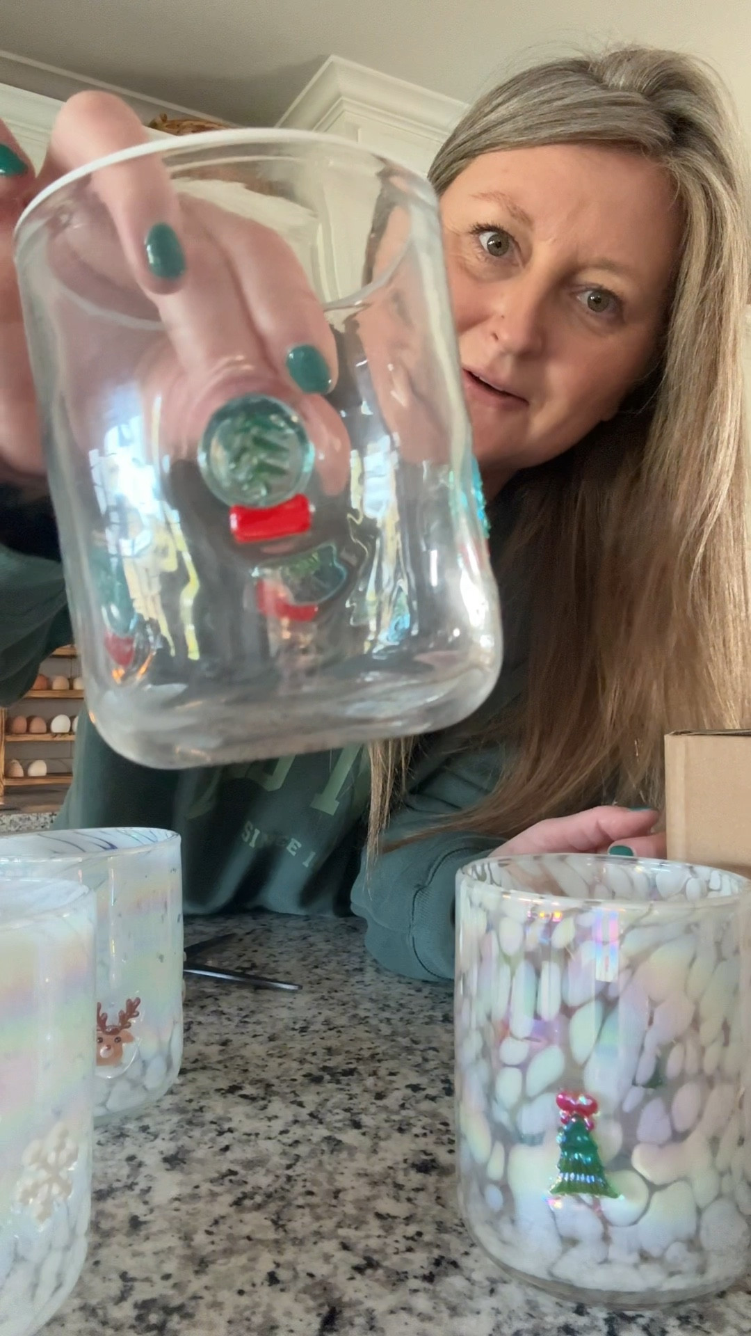 My holiday Anthropologie icon cups are finally here and I’m obsessed 🎄✨
One of the things I really wanted to do after moving into this house was order seasonal cups each year and these four were my first pick. They’re festive, fun, and just make my kitchen feel extra magical.

I might… need a few more 😅
Linked the exact ones I grabbed! 🛒💚❤️

#AnthroHome #HolidayKitchenDecor #SeasonalCups #CuteHolidayFinds #ChristmasHomeStyle

#LTKHoliday #LTKHome