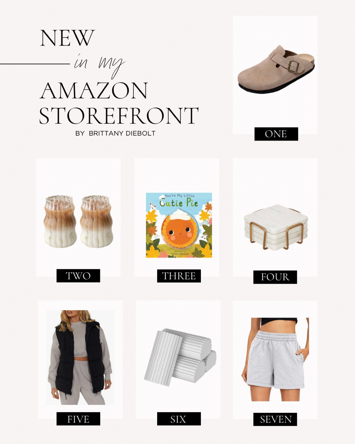Some of my new amazon finds I’ve bought recently!

amazon, Amazon home, amazon fashion, kids books, home finds, Birkenstocks, dupes, puffer vest, cleaning products, fall style, coffee cups, coasters

#LTKHoliday #LTKfindsunder100 #LTKhome