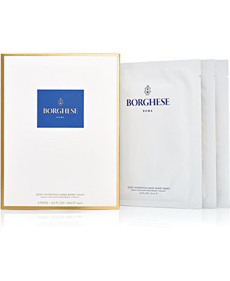 Deep Hydration Hand Sheet Masks, 3-Pk. | Macy's