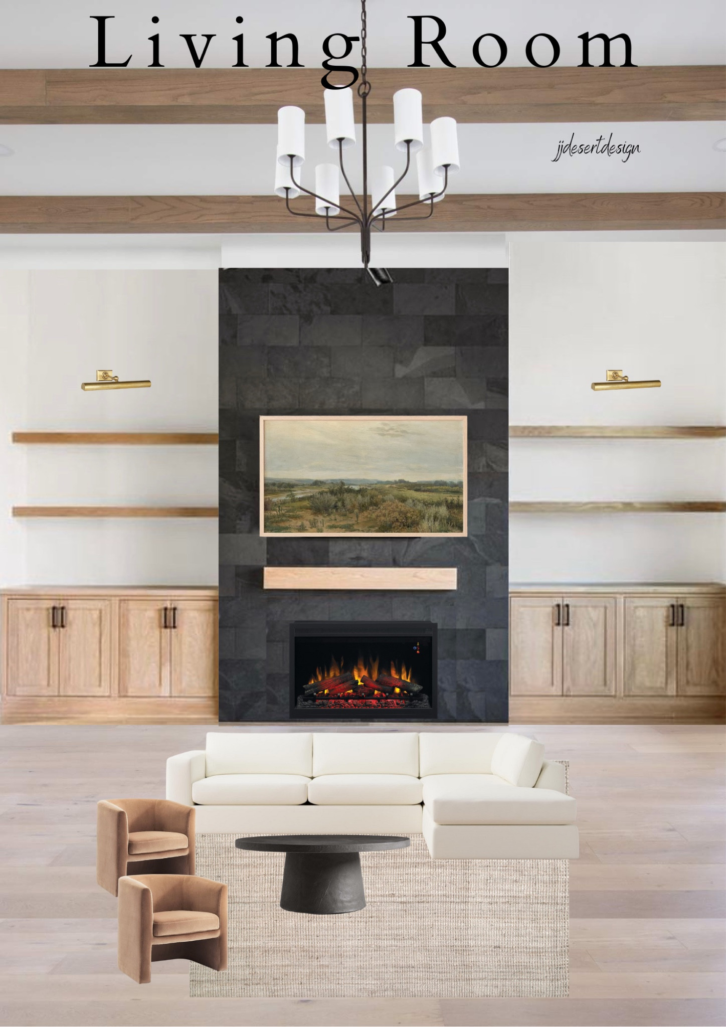 I am creating my future DIY fireplace mood board. I can’t wait to bring this to life. Linking my sectional, accent chairs, rug, and coffee table  

#LTKhome