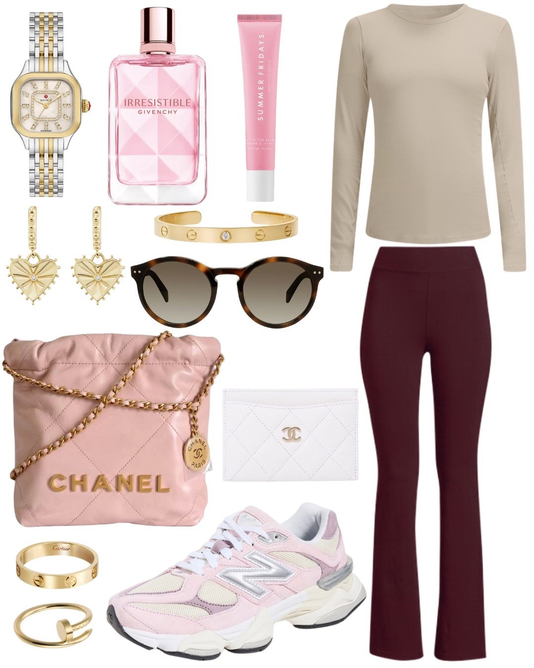 Lululemon hold tight tee in sheer oak (6) with align flares in garnet (4)



#LTKFindsUnder100 #LTKActive #LTKSeasonal