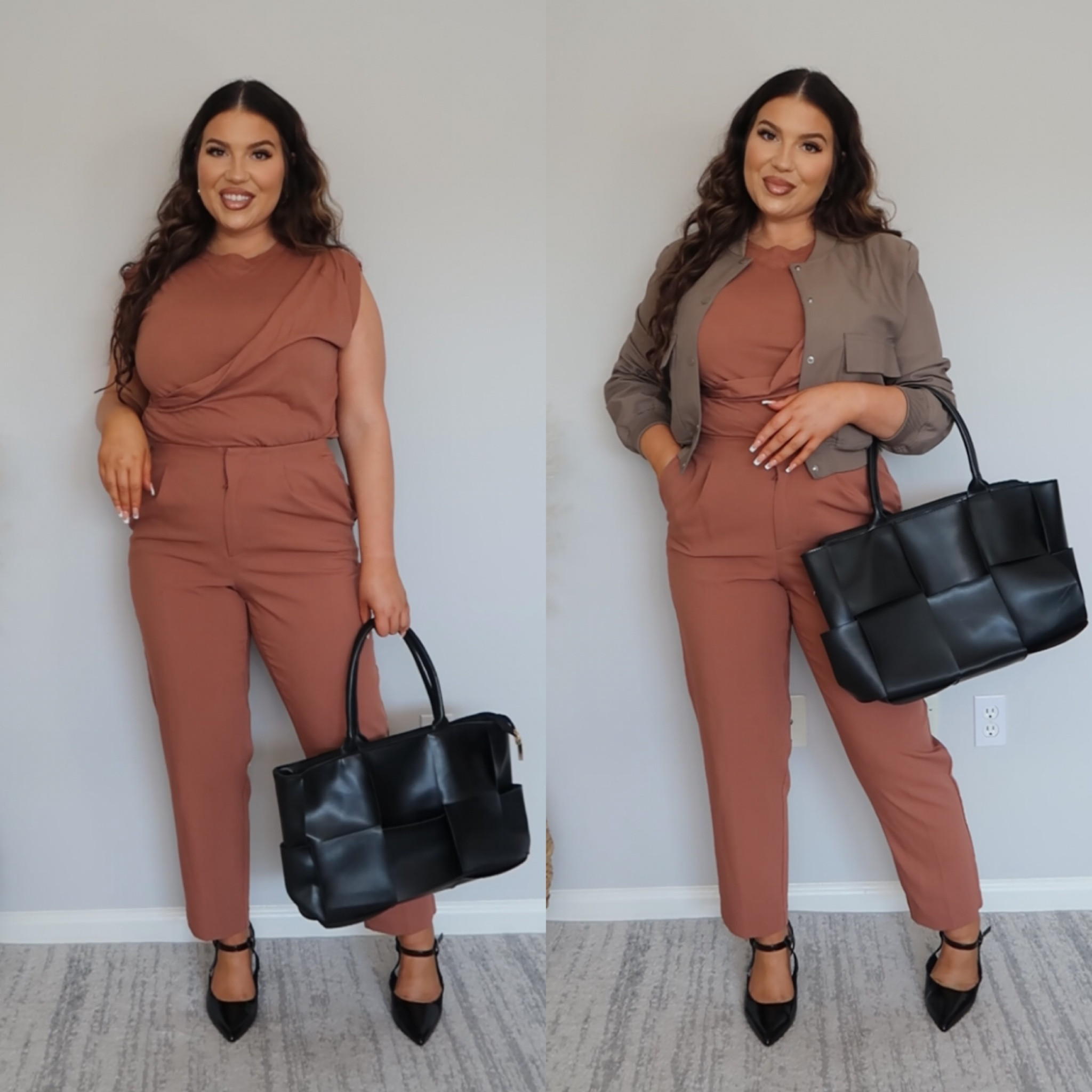 Target Monochromatic Work Look! Wearing a M top, 10 trousers! Also linked accessories!

#LTKstyletip #LTKmidsize #LTKfindsunder50