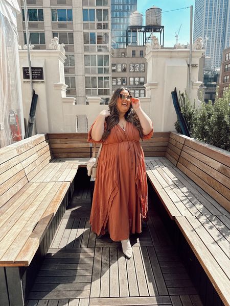 The PERFECT flowy dress from
Free people. Wearing a size
Large! *definitely* plus size friendly! 

#LTKstyletip #LTKplussize