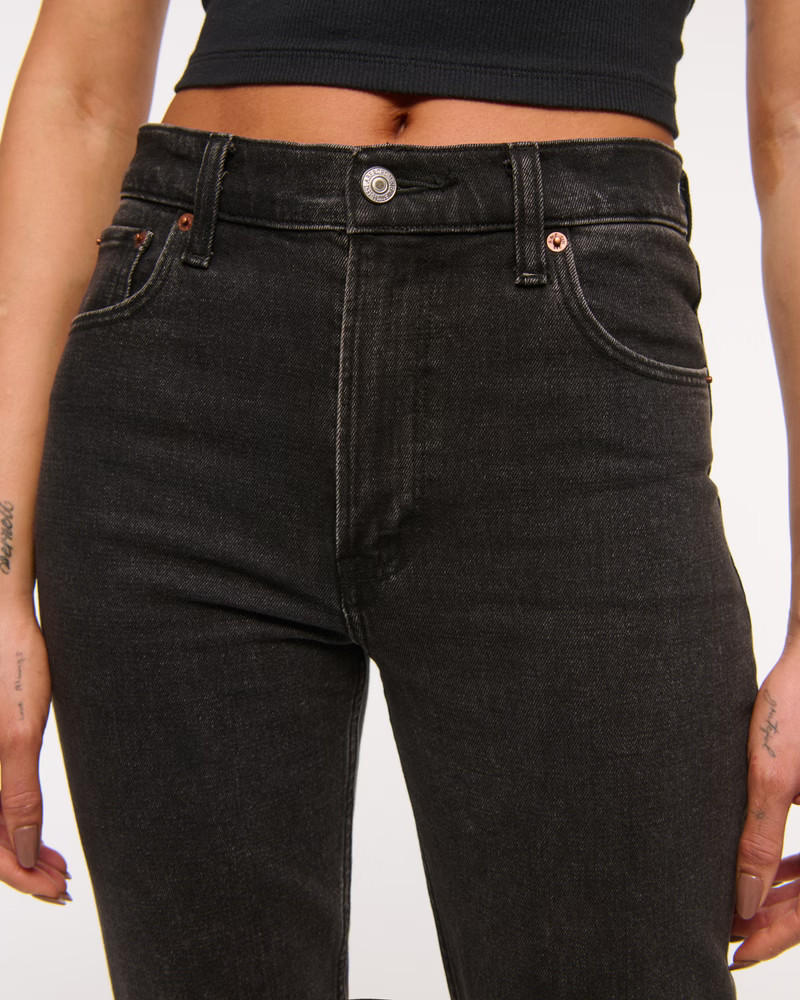 Women's High Rise Skinny Jean | Women's Bottoms | Abercrombie.com | Abercrombie & Fitch (US)