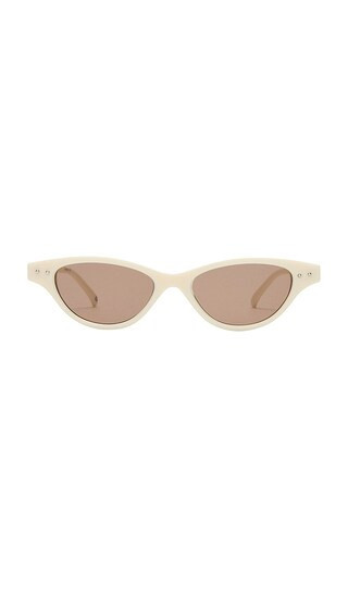 AIRE Cybeles Sunglasses in White. | Revolve Clothing (Global)