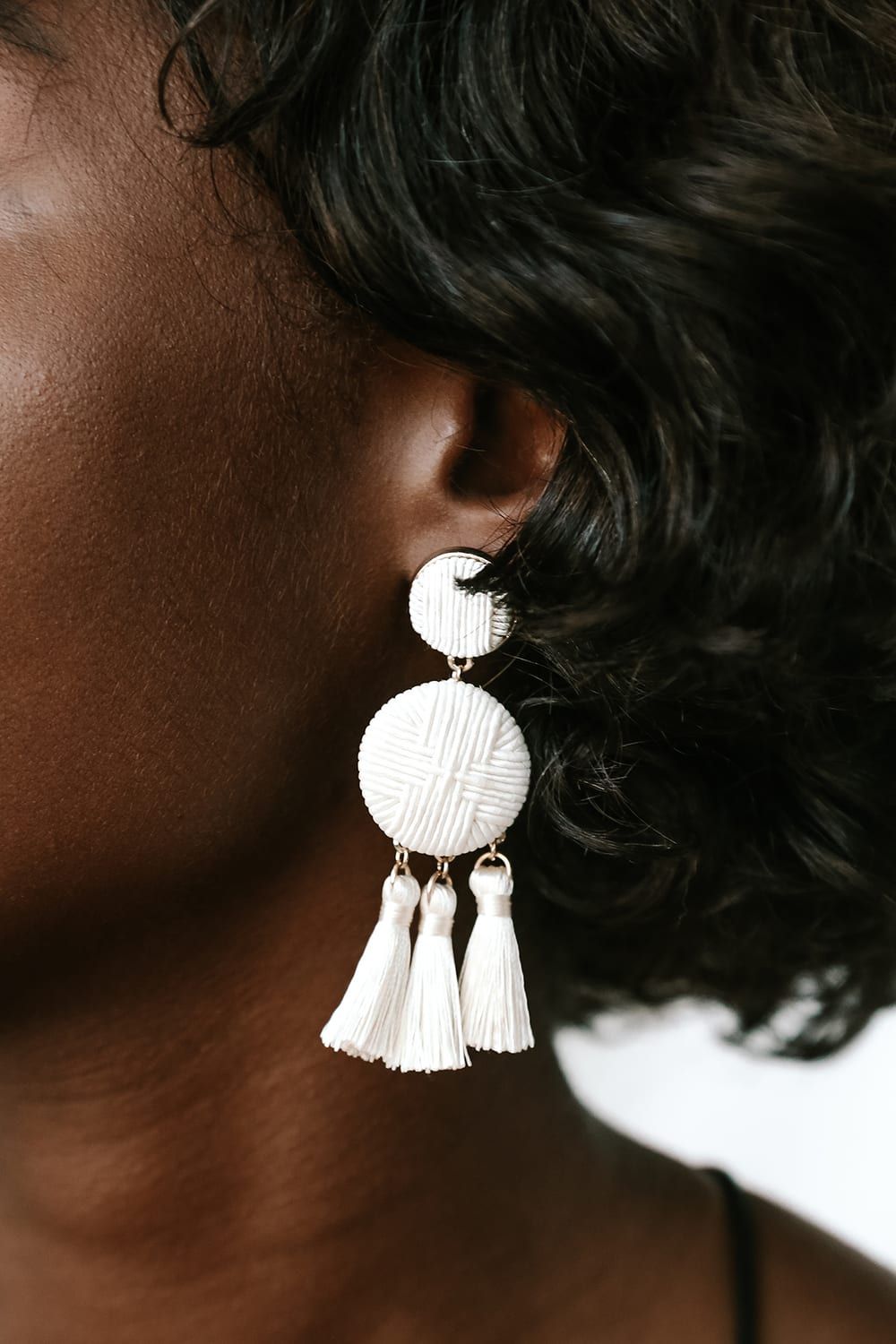 Afton Ivory Tassel Earrings | Lulus (US)