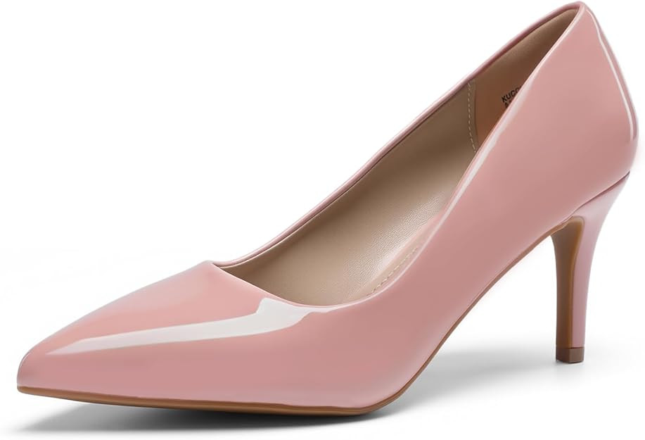 DREAM PAIRS Women's High Stiletto Heels Closed Pointed Toe Dress Pumps Shoes for Wedding Work Off... | Amazon (US)