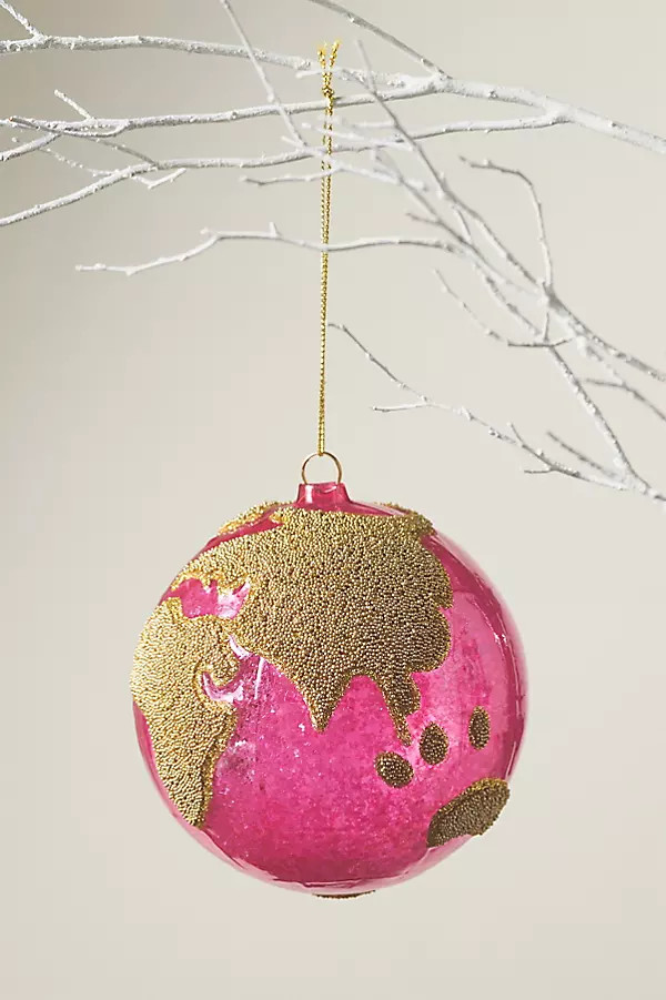 Pink Earth Ornament | Anthropologie (US)