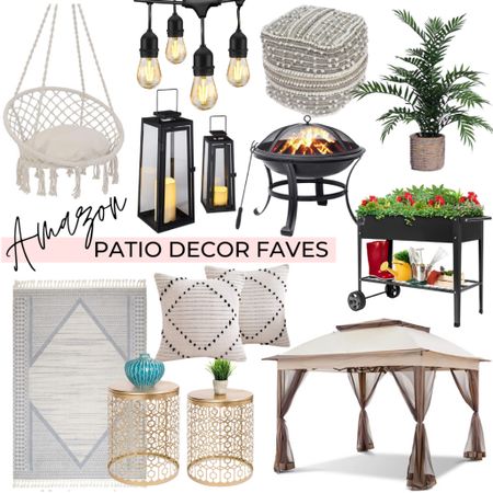 Amazon patio decor inspo // outdoor patio set, patio decor, patio inspo, amazon patio, gazebo, patio set, patio furniture, patio chairs, patio rug, outdoor dining set, fire pit, patio fire pit, outdoor fire pit, patio furniture set

#LTKhome #LTKfamily #LTKSeasonal #LTKunder50 #LTKunder100 #LTKFind #LTKstyletip #LTKsalealert