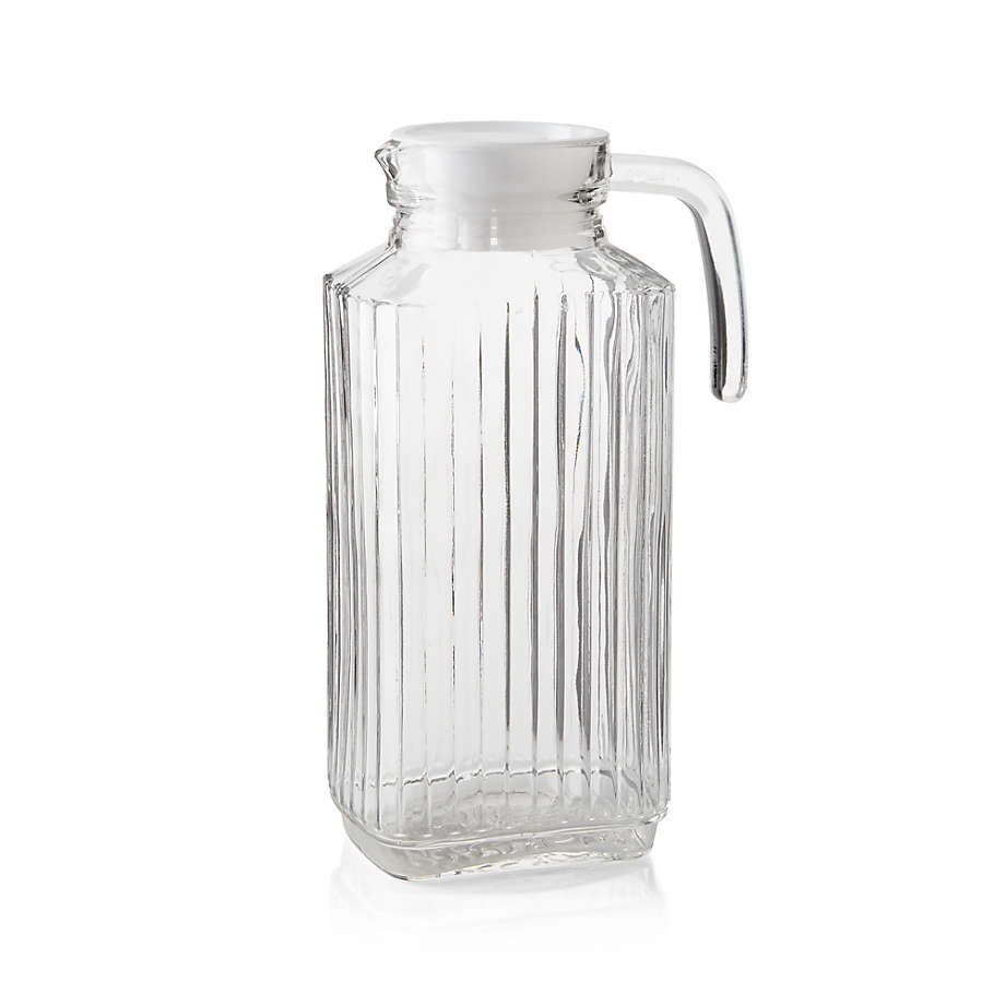 Large Glass Jug + Reviews | Crate & Barrel | Crate & Barrel