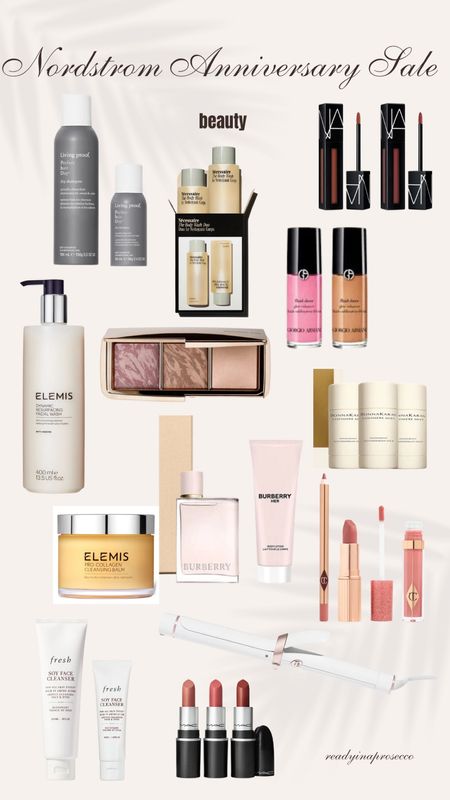 Nordstrom anniversary sale beauty. Face wash, makeup cleanser, deodorant, perfume, lip stick, dry shampoo, curling iron.

#LTKbeauty #LTKsalealert #LTKxNSale