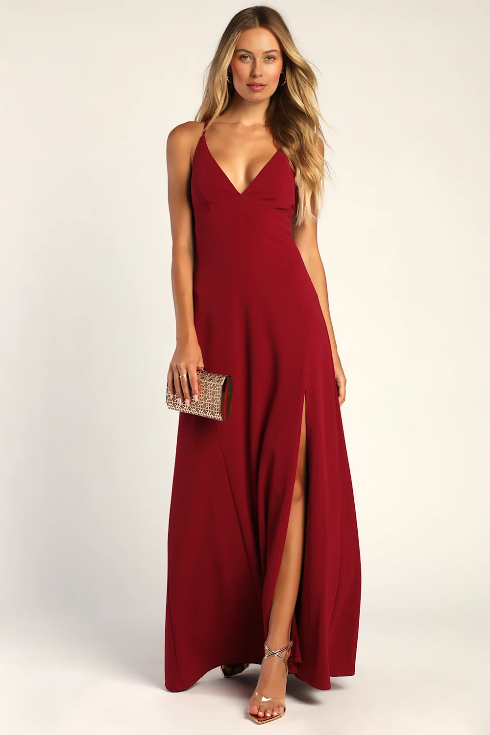 Carried by Romance Berry Pink Sleeveless Maxi Dress | Lulus (US)