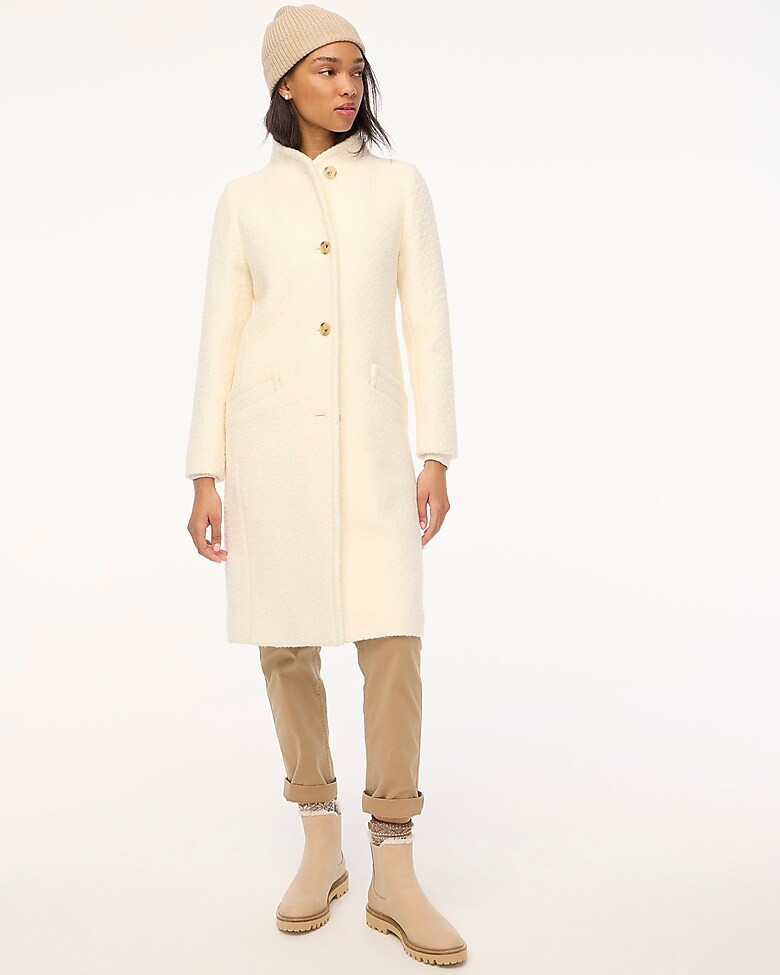 Textured wool-blend coat | J.Crew Factory