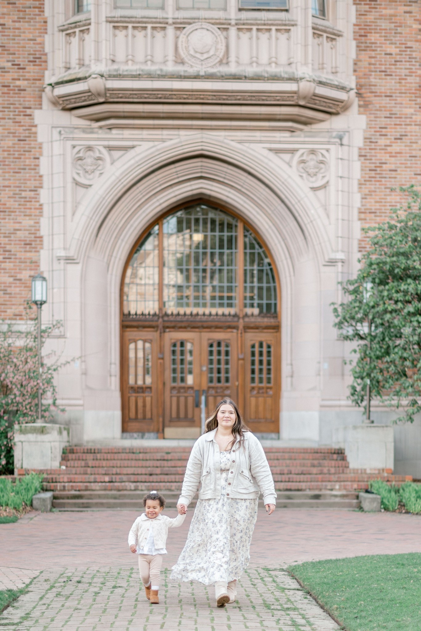Spring motherhood photoshoots mean finding the most gorgeous dresses - this is one of my favorite that flatters so many shapes and has very flexible sizing  

#LTKMidsize #LTKmomlife #LTKSeasonal